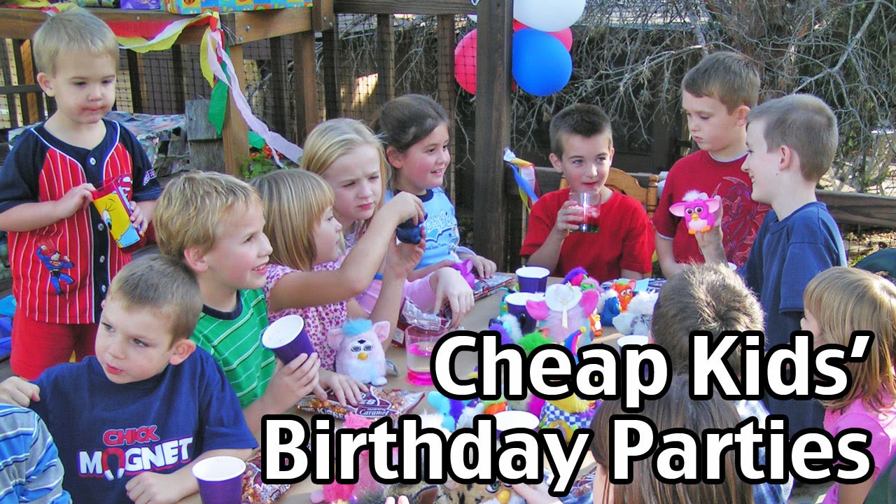 Where To Have Kids Birthday Party
 $20 Kids Birthday Party Cheap Birthday Parties