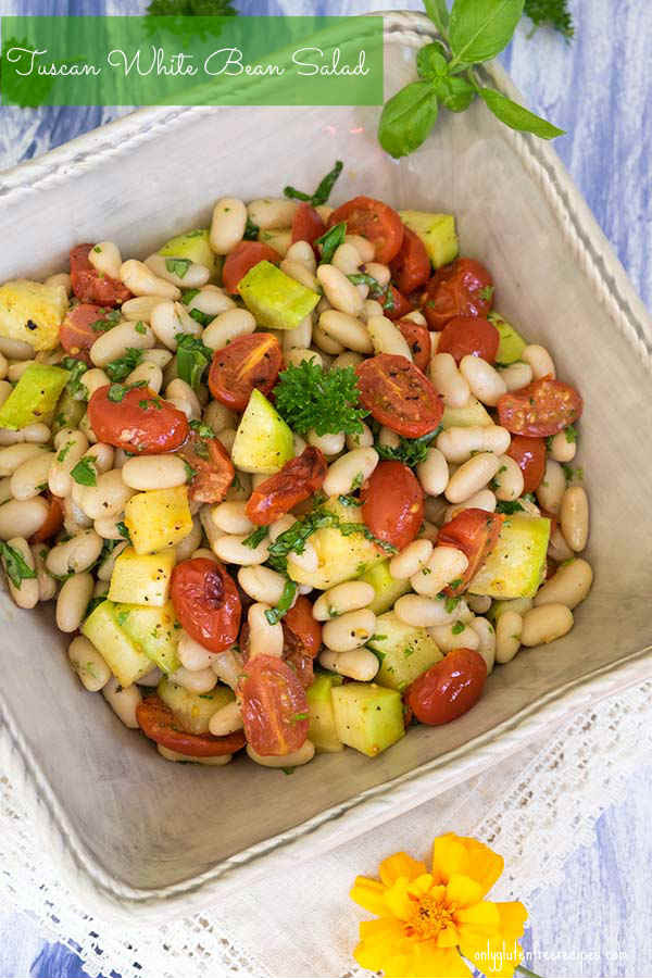 White Bean Salad Recipes
 Tuscan White Bean Salad ly Gluten Free Recipes