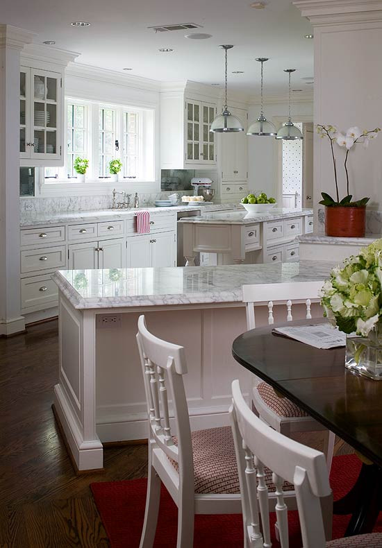 White Kitchen Cabinet Designs
 Design Ideas for White Kitchens