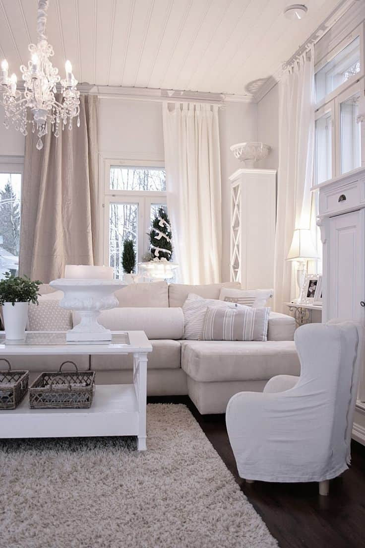 White Living Room Ideas
 10 Home DéCor Tricks to Brighten up a Dark Room
