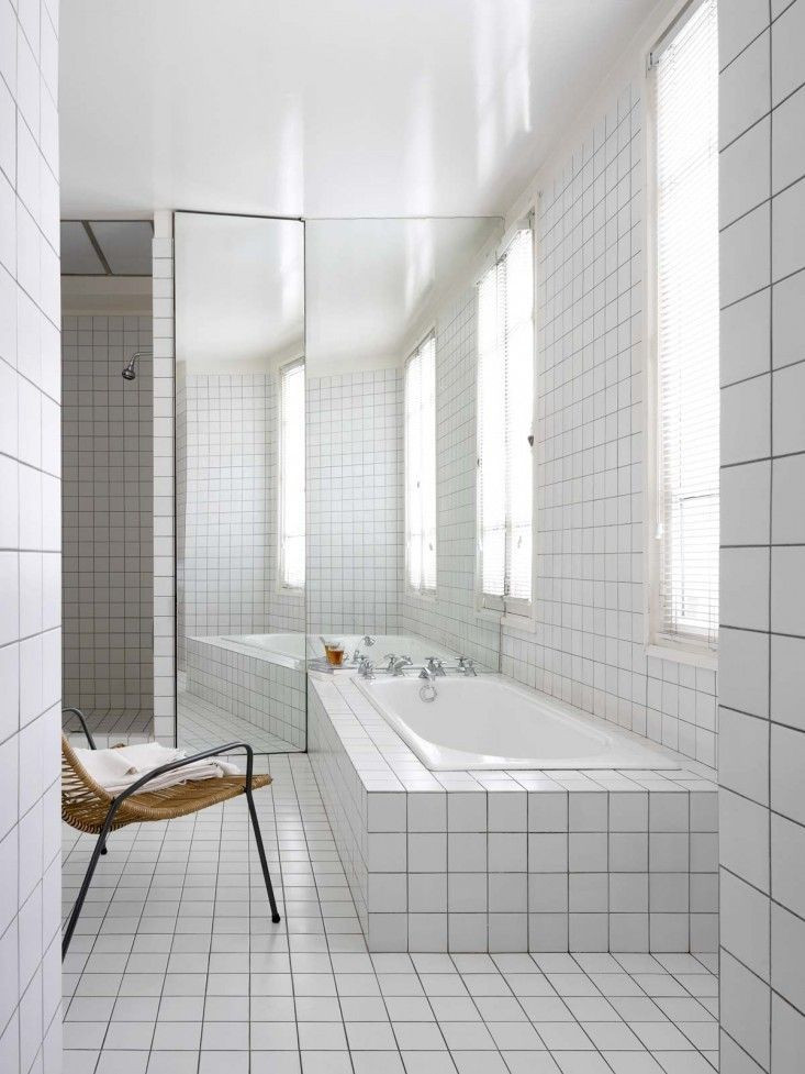 White Square Tile Bathroom
 85 best Square Tile Design Inspiration images on Pinterest
