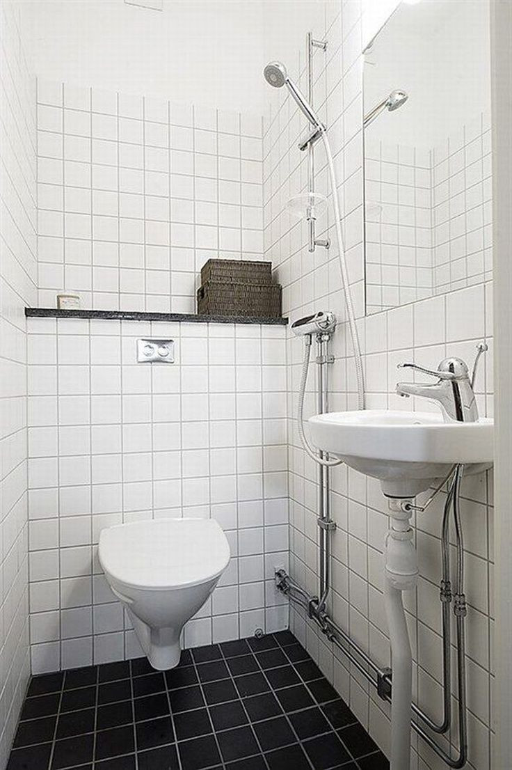 White Square Tile Bathroom
 Interesting white tile design ideas for shower room