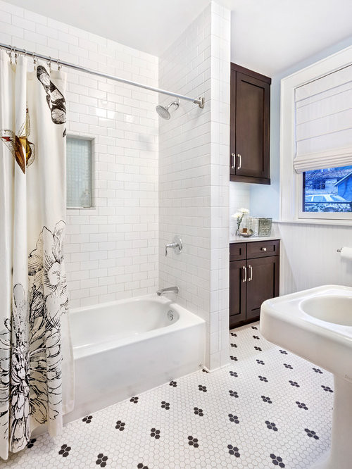 White Tile Bathroom Shower
 White Tile Shower Home Design Ideas Remodel and