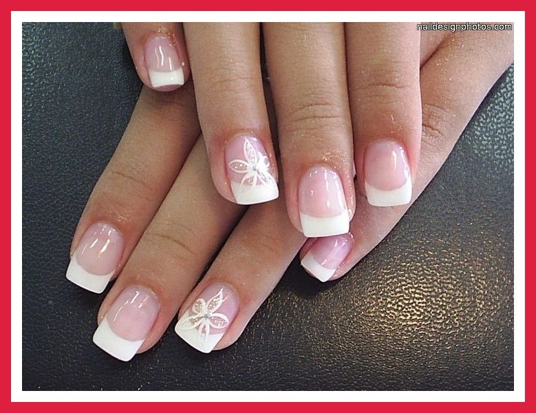 White Tips Nail Art
 15 Acrylic Nail Designs and Ideas That Will Blow Your Mind