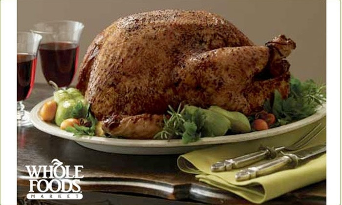 Whole Foods Christmas Dinner
 Free $10 Coupon towards any Whole Foods Holiday Meal