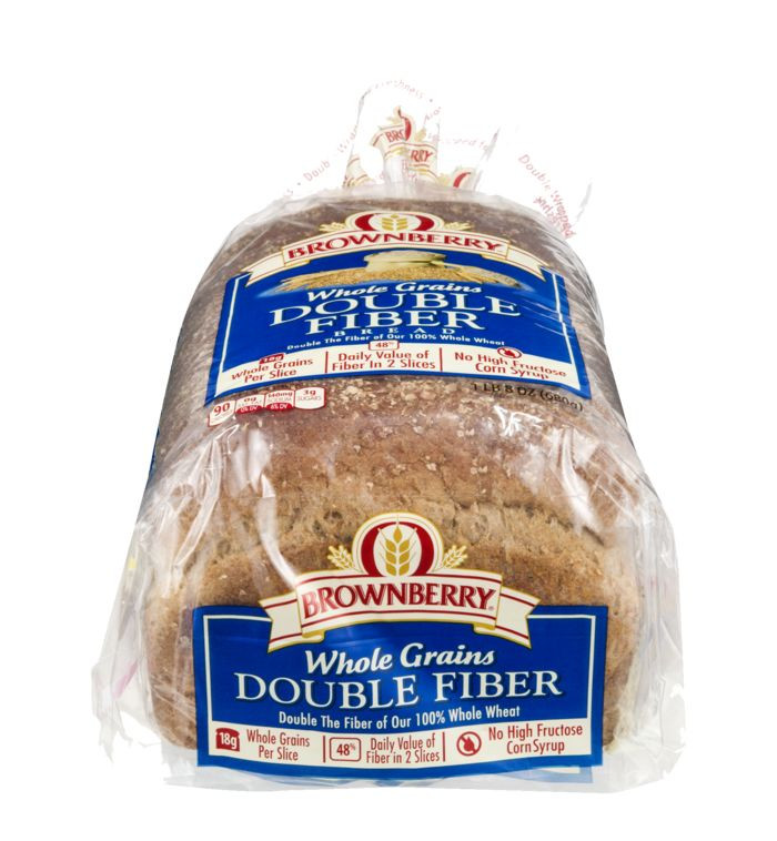 Whole Grain Bread Fiber
 Buy Brownberry Whole Grains Double Fiber Bread line