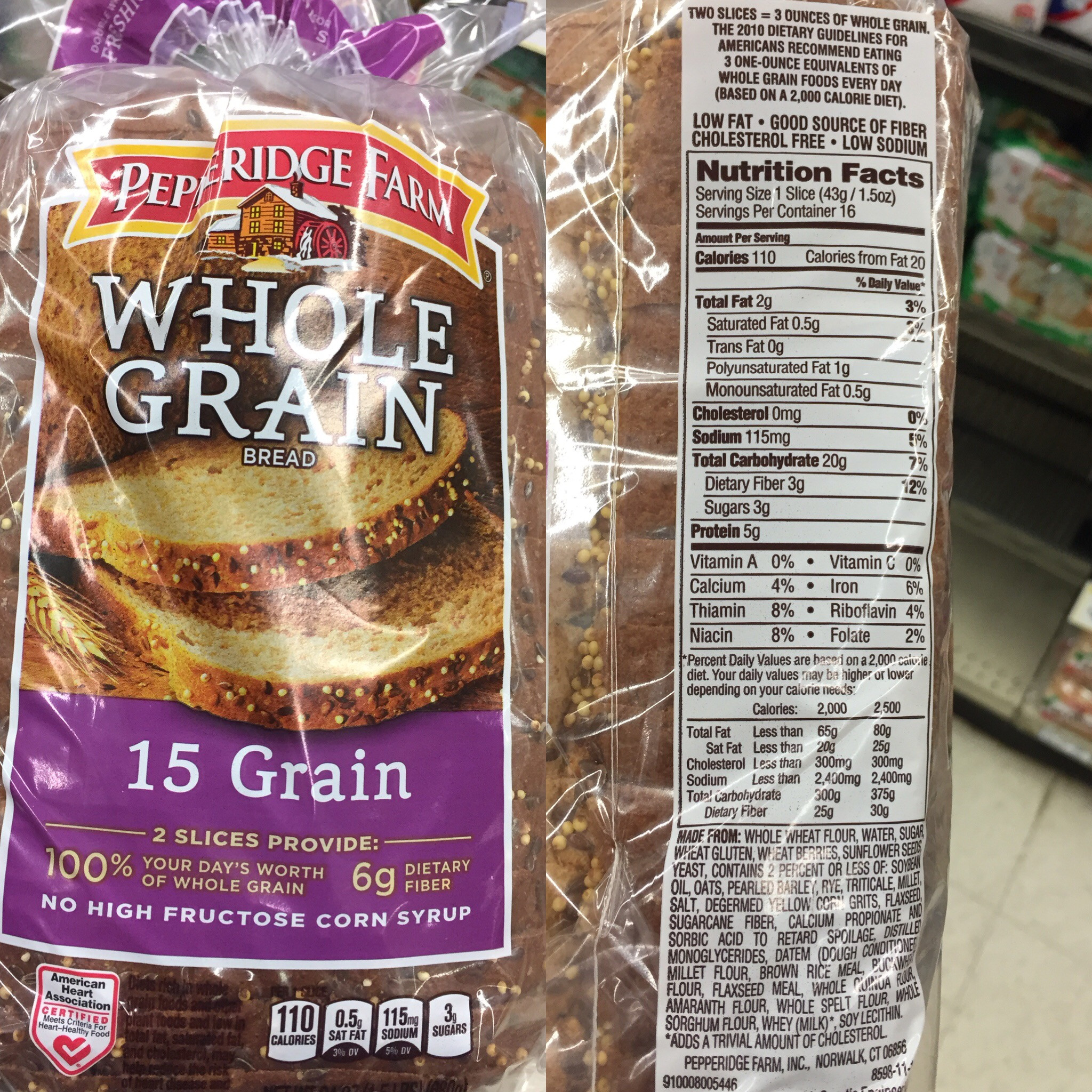 Whole Grain Bread Fiber
 10 Foods I Used Think Were Healthy But Not Anymore Read
