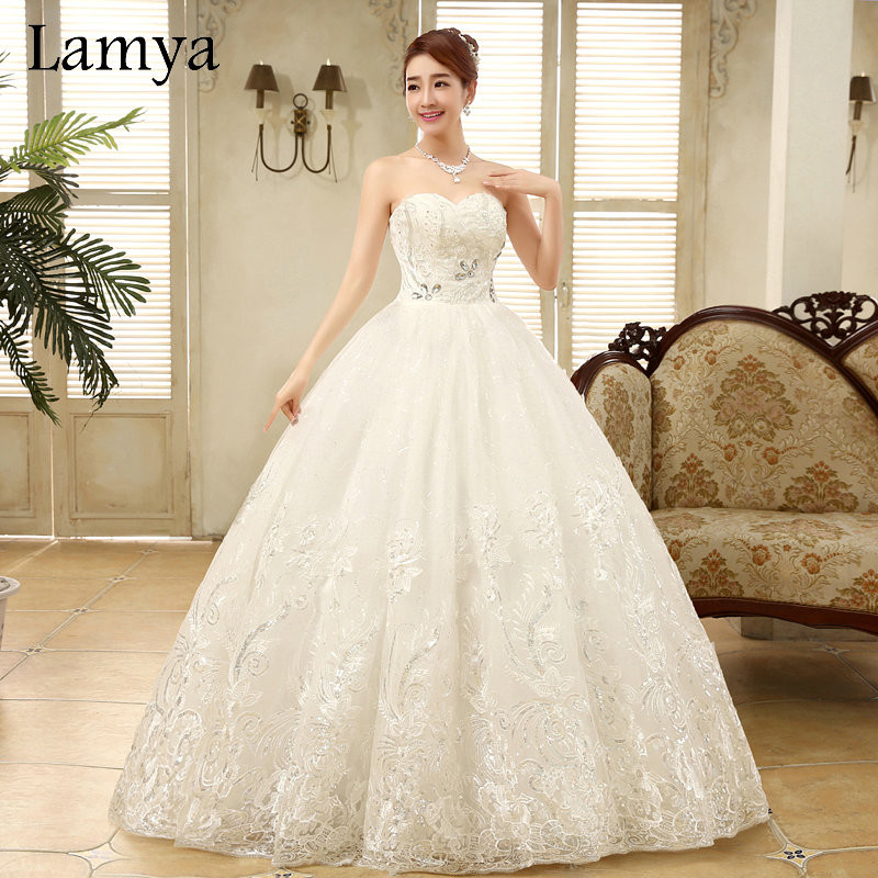 Wholesale Wedding Gowns
 Aliexpress Buy Real photo Embroidery Customized