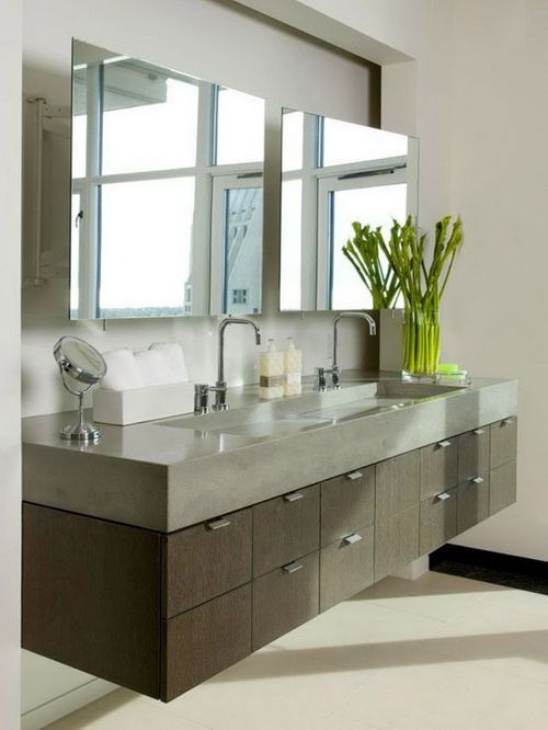 Wide Bathroom Mirror
 Make your bathroom instantly look bigger with 16 amazing
