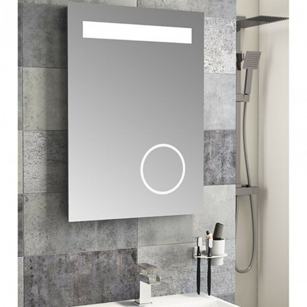 Wide Bathroom Mirror
 Cassellie LED Bathroom Mirror 500mm Wide x 700 High