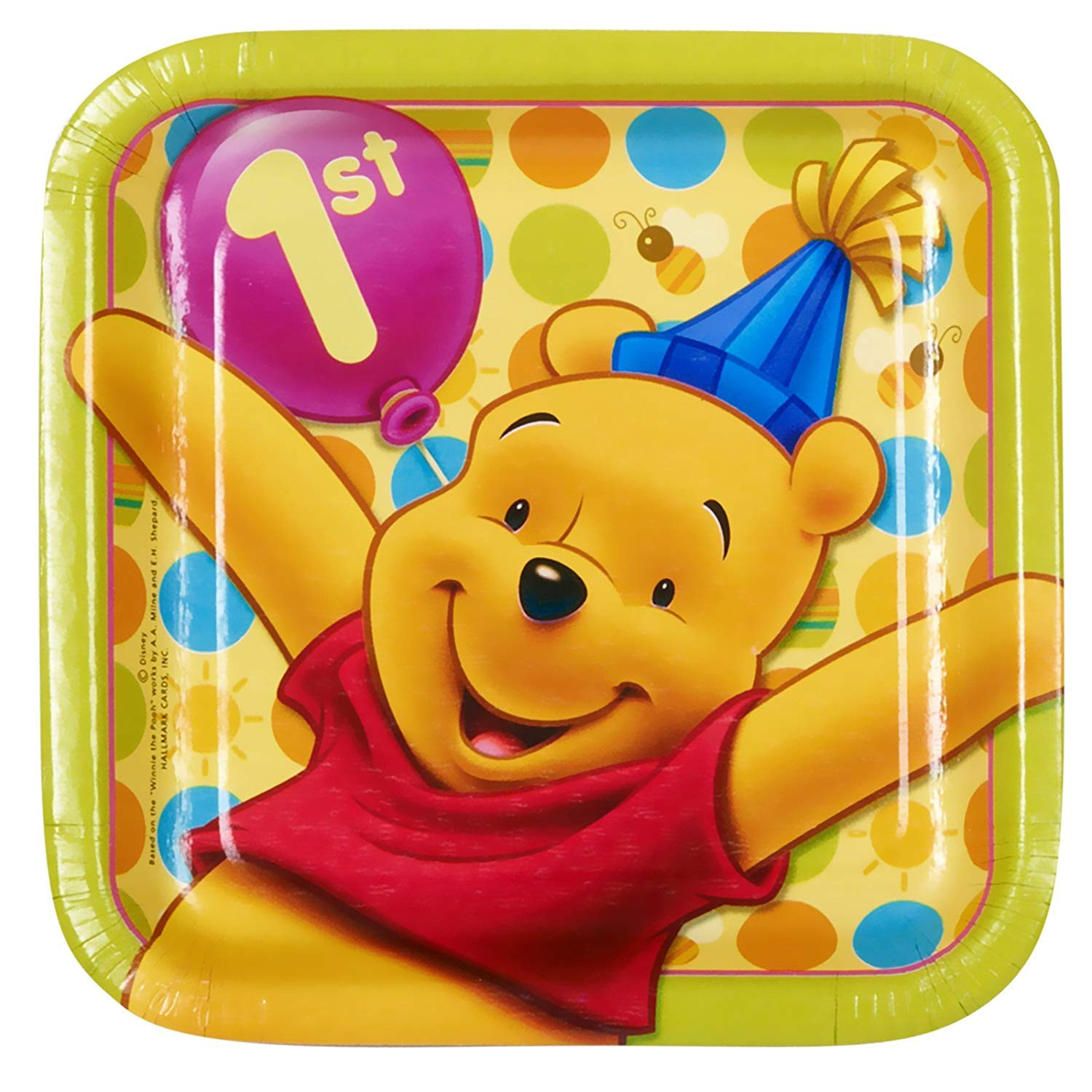 Winnie The Pooh 1st Birthday Decorations
 Winnie the Pooh Boys First Birthday Party Supplies
