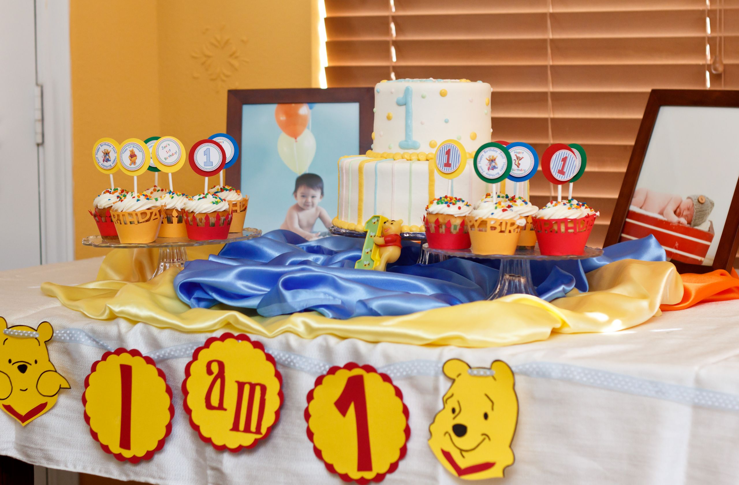 Winnie The Pooh 1st Birthday Decorations
 Winnie the Pooh My son’s first birthday party