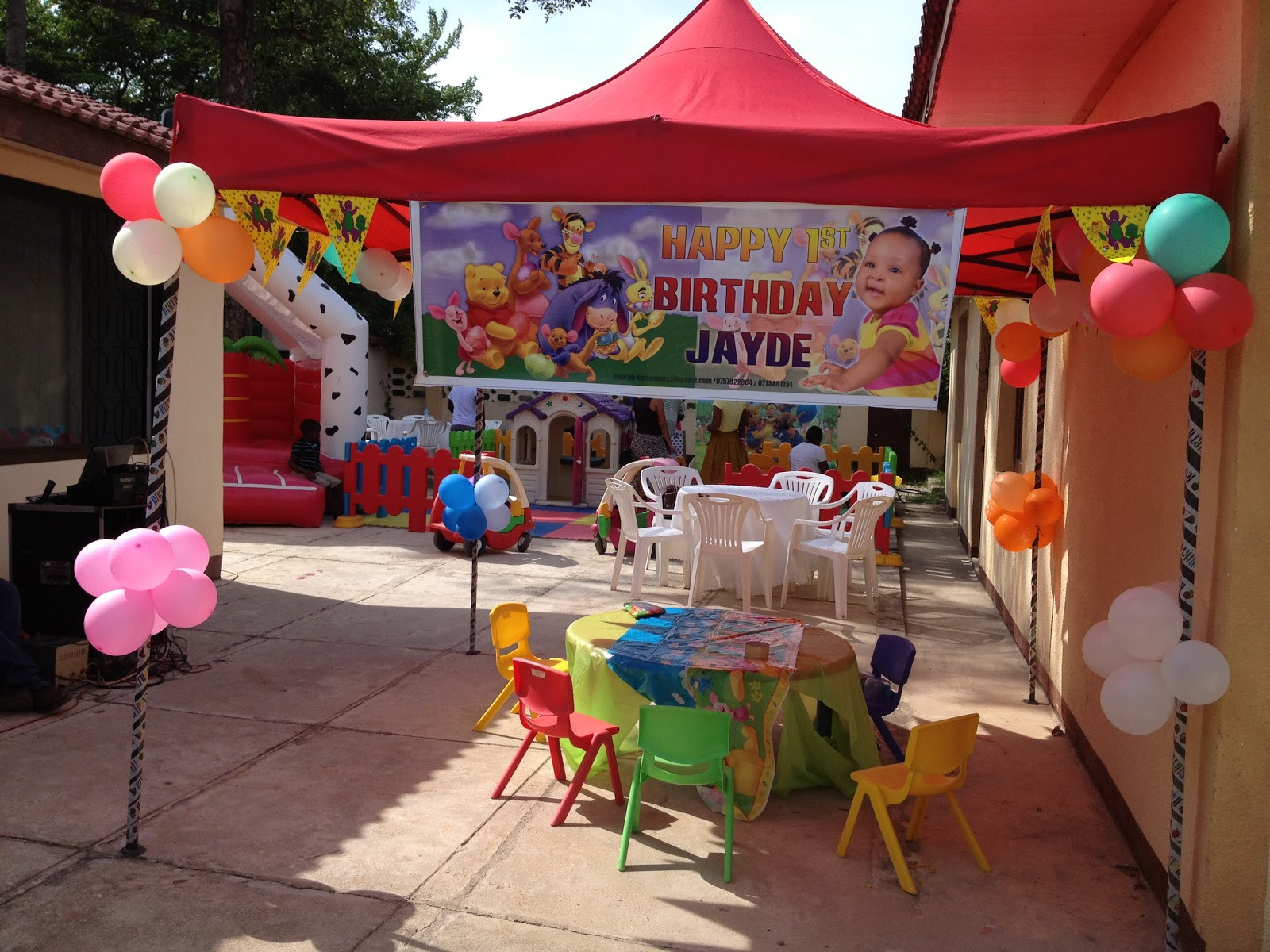 Winnie The Pooh 1st Birthday Decorations
 KIDS EVENTS KIDS PARTIES Winnie the Pooh For a 1st