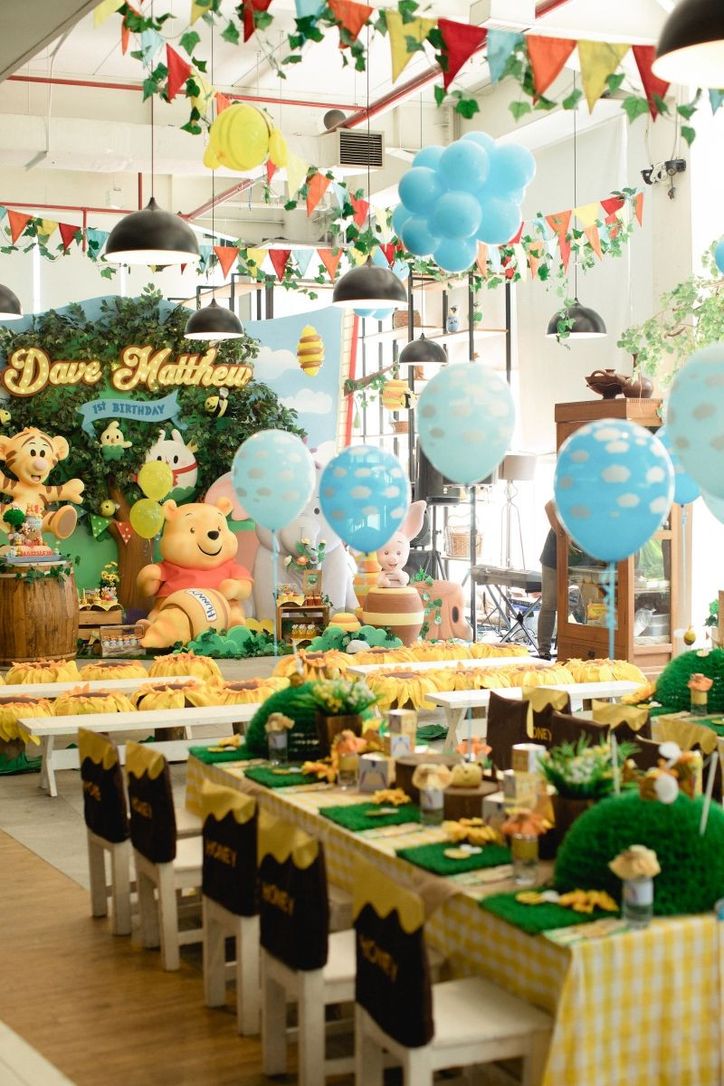 Winnie The Pooh 1st Birthday Decorations
 Dave s Hundred Acre Wood Birthday Party