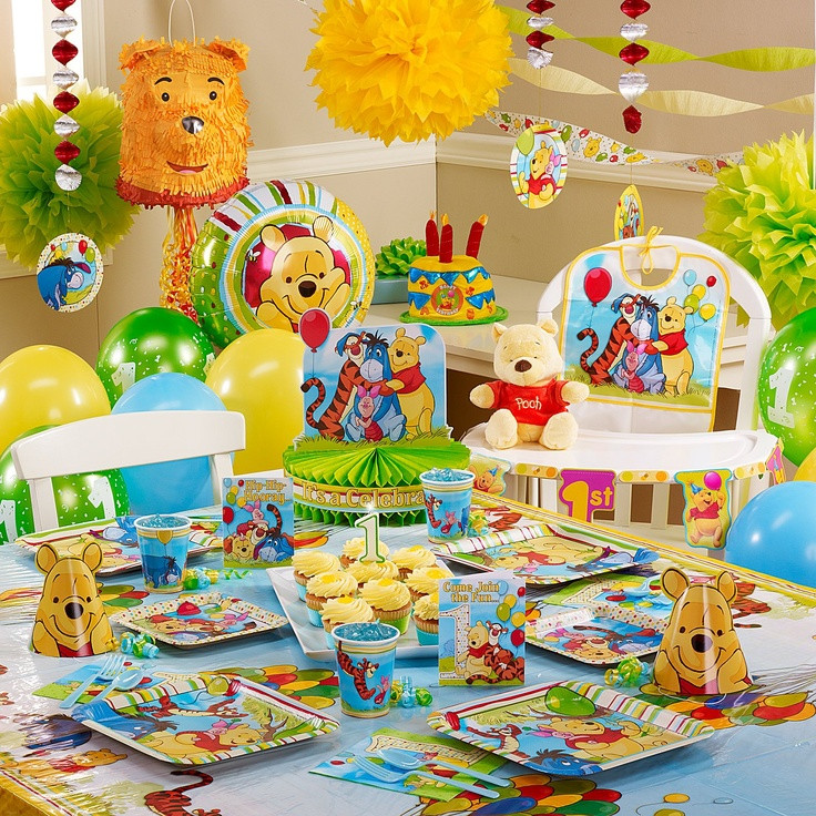 Winnie The Pooh 1st Birthday Decorations
 26 best Winnie the Pooh & Pals 1st Birthday Ideas images