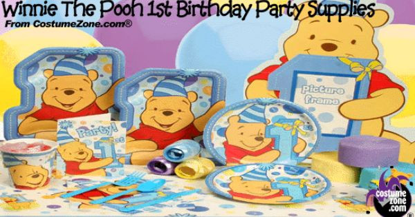 Winnie The Pooh 1st Birthday Decorations
 Disney Winnie the Pooh s 1st Birthday Party Supplies