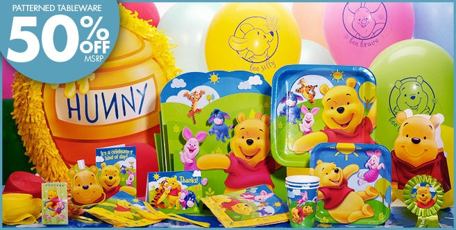 Winnie The Pooh 1st Birthday Decorations
 Winnie the Pooh Party Supplies Pooh Birthday Party