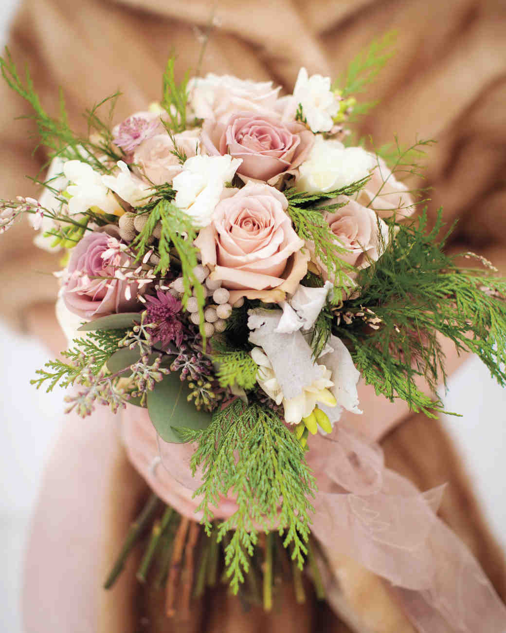 Winter Flowers For Weddings
 Cedar Bouquet