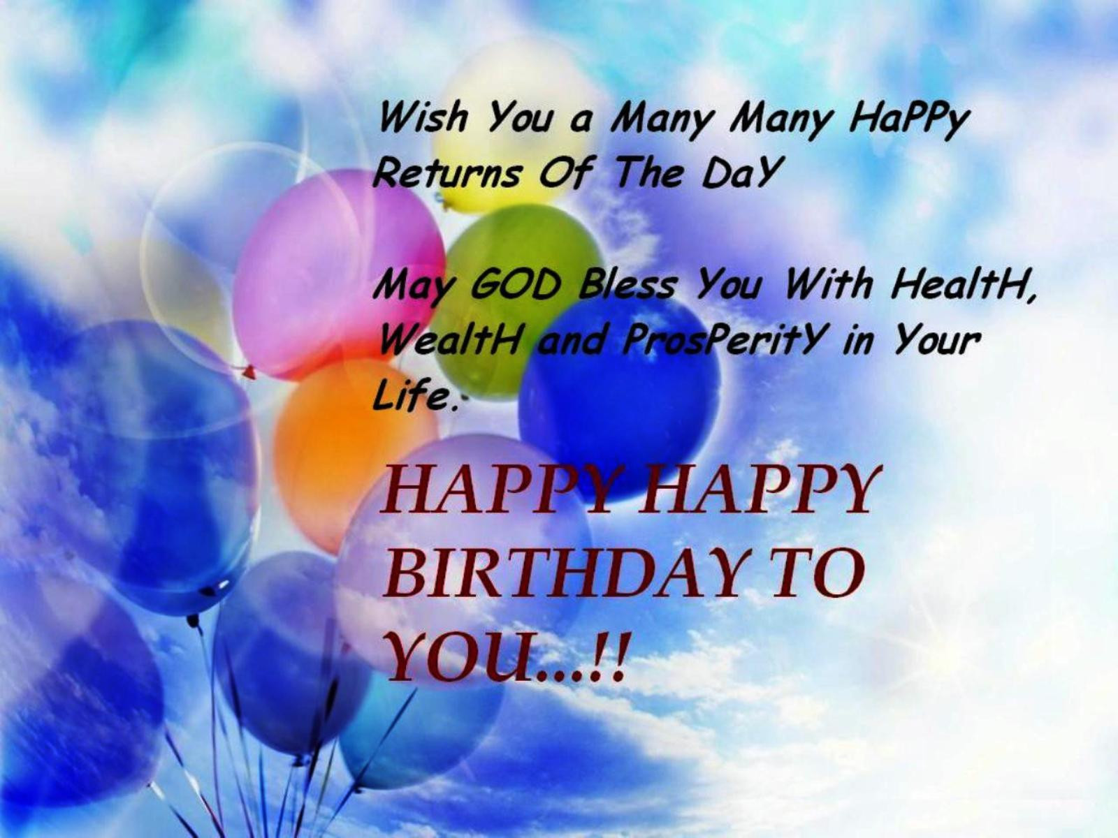 Wishing You A Happy Birthday Quotes
 50 Birthday Wishes and Messages with Quotes