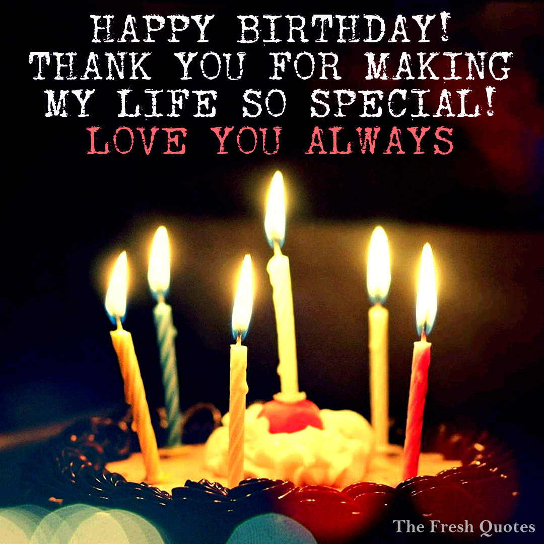 Wishing You A Happy Birthday Quotes
 Happy Birthday Thank You Quotes QuotesGram