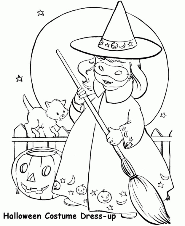 Witch Coloring Pages Printables
 Free Printable Witch Coloring Pages For Kids