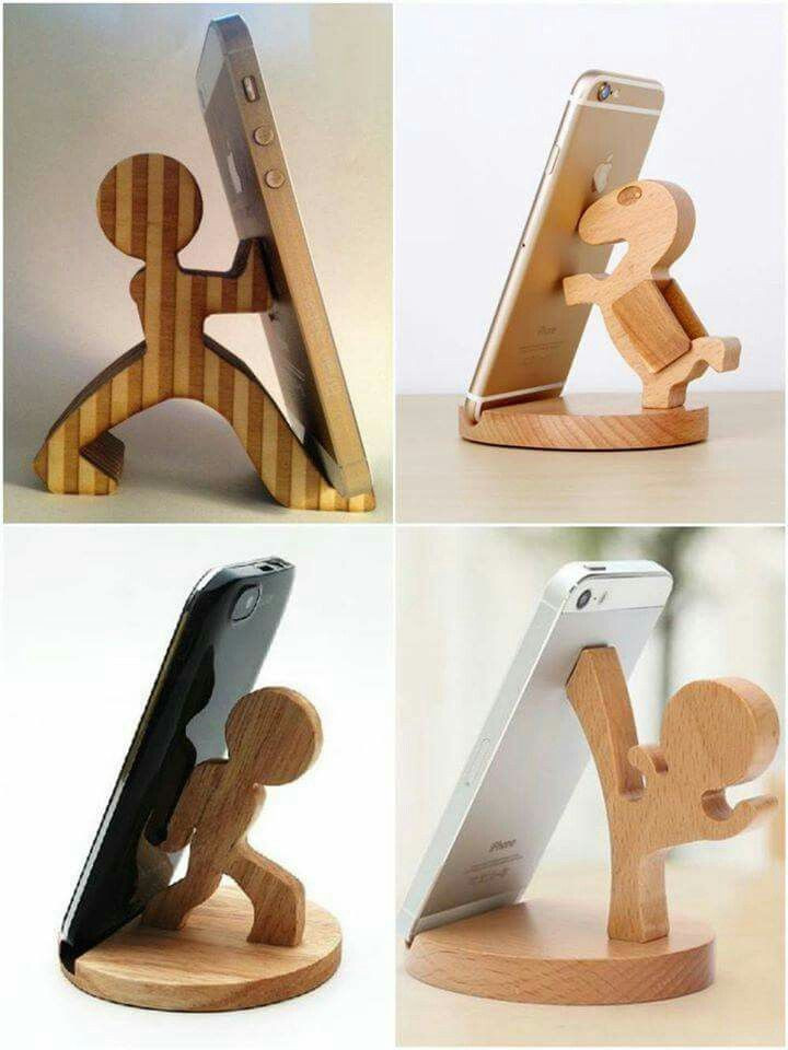 Wood Craft Ideas To Make And Sell
 Phone stands Wood Projects to Make in 2019