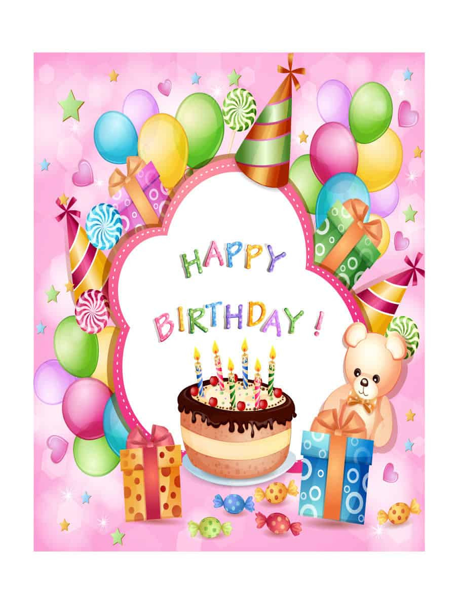Word Birthday Card Template
 41 Free Birthday Card Templates in Word Excel PDF