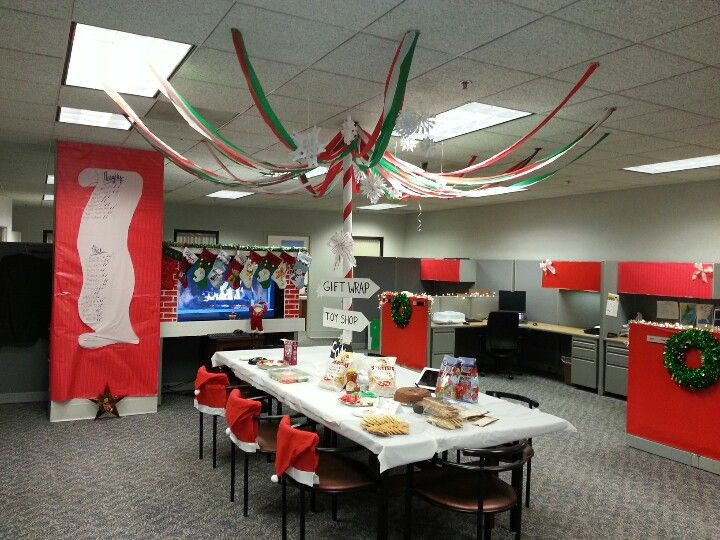 Workplace Holiday Party Ideas
 office Christmas decor