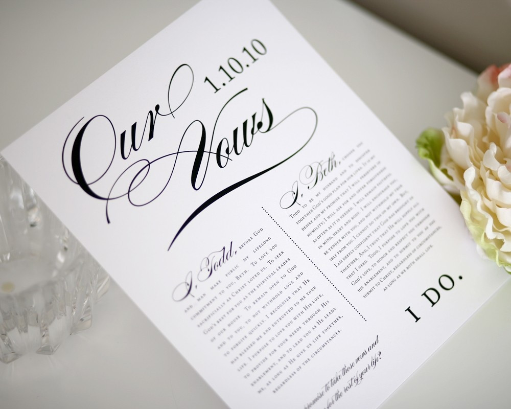 Writing Own Wedding Vows
 How to Write Your Own Wedding Vows