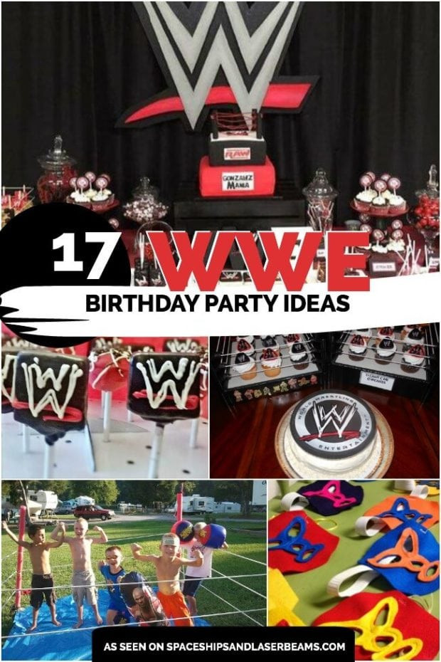 Wwe Birthday Decorations
 17 Wild WWE Birthday Party Ideas Spaceships and Laser Beams