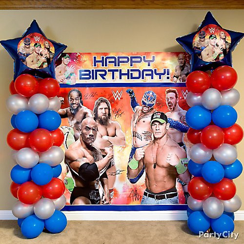Wwe Birthday Decorations
 WWE Party Ideas