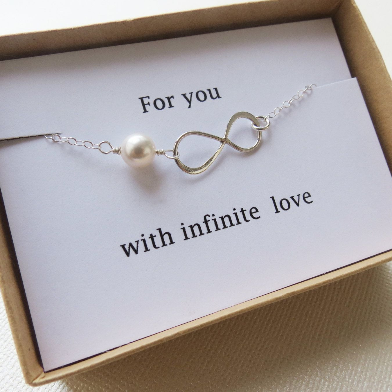 Xmas Gift Ideas For Girlfriend
 Infinity Bracelet LOVE Holiday Gift Infinity Jewelry