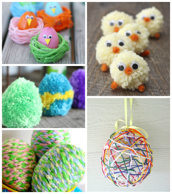 Yarn Crafts For Kids
 9 NOW Ideas Kid Friendly Easter Yarn Crafts