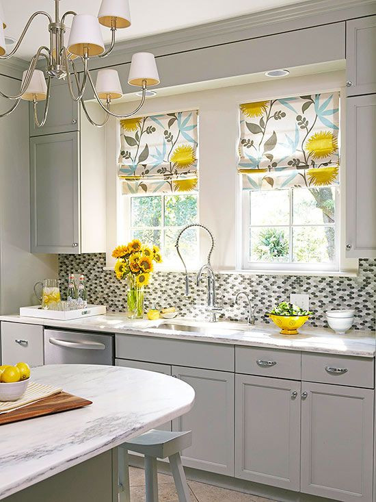 Yellow And Grey Kitchen Curtains
 25 Tips to Get the Ultimate Kitchen