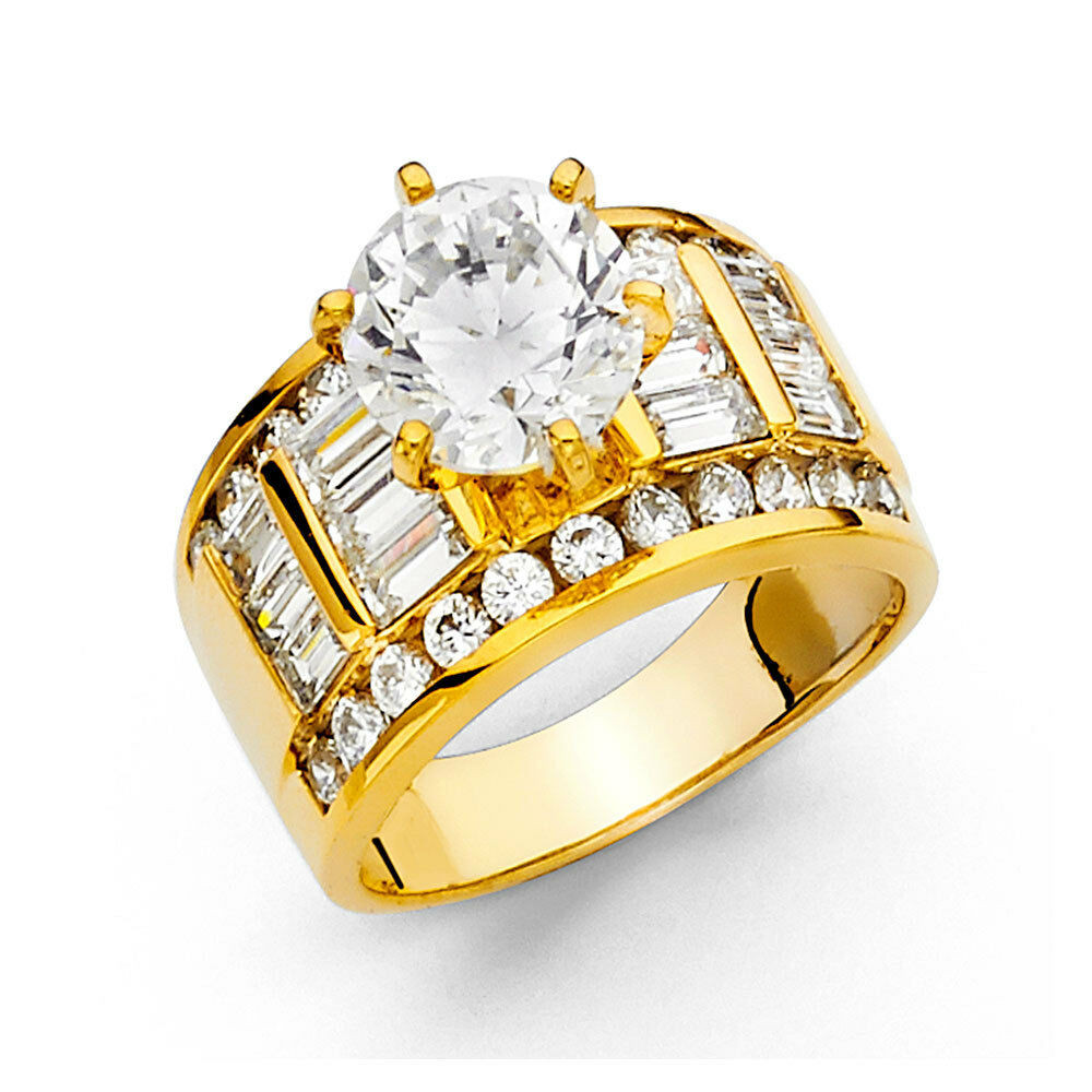 Yellow Diamond Wedding Ring
 14k Yellow Gold 3 50 Ct Diamond Engagement Ring Wedding