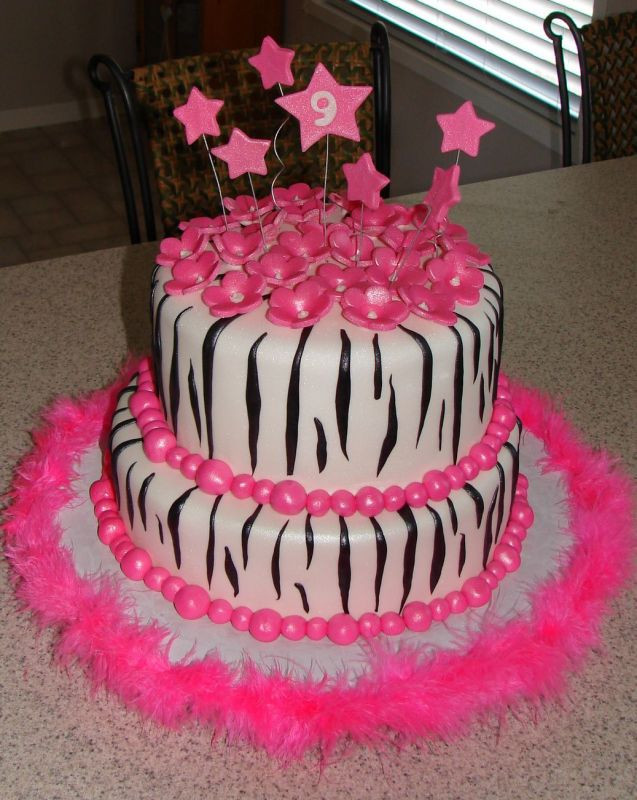 Zebra Birthday Cake
 Zebra Birthday Cake Zebra Cakes 2011