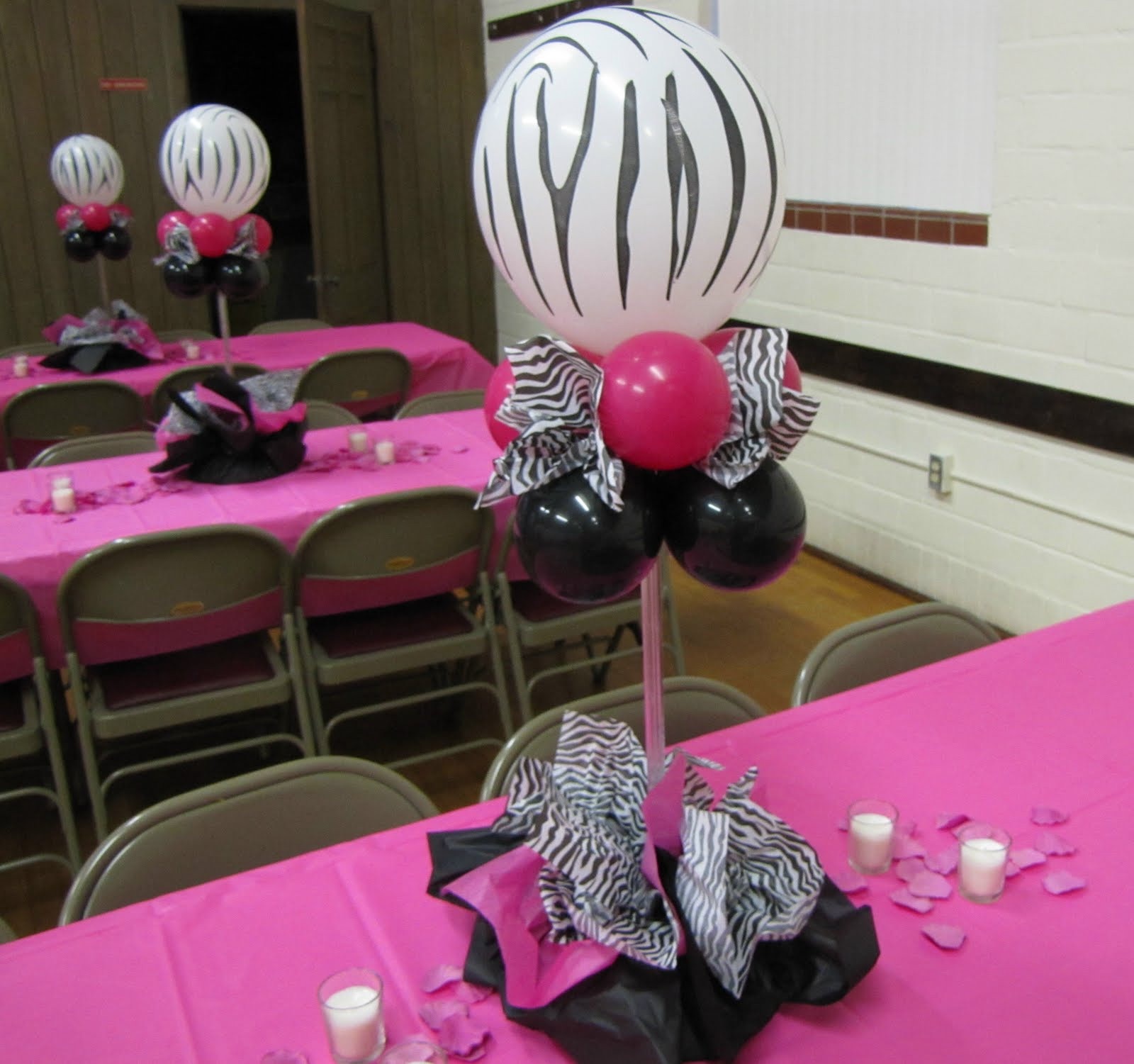 Zebra Decorations For Birthday Party
 Zebra Party Decorations