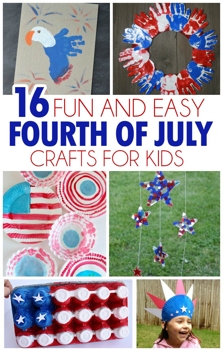 4th Of July Crafts For Kids
 16 Fun And Easy Fourth July Crafts For Kids I Heart