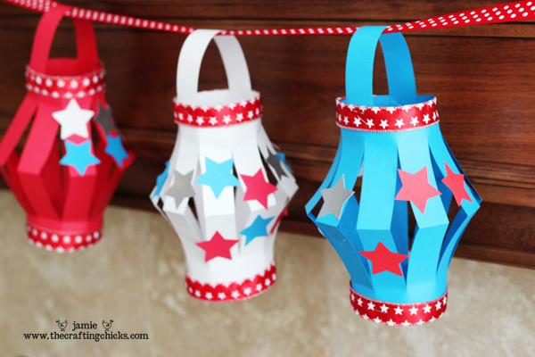 4th Of July Crafts For Kids
 Paper Lantern Kid s Craft 4th of July Style The Crafting