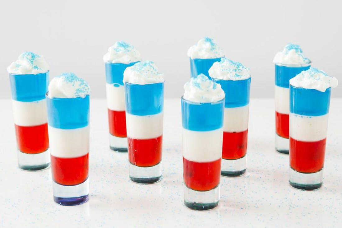 4th Of July Jello Shots Recipe
 Get Ready for the 4th of July With This Red White and