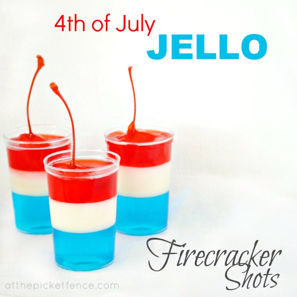 4th Of July Jello Shots Recipe
 Fourth July Jello Shots