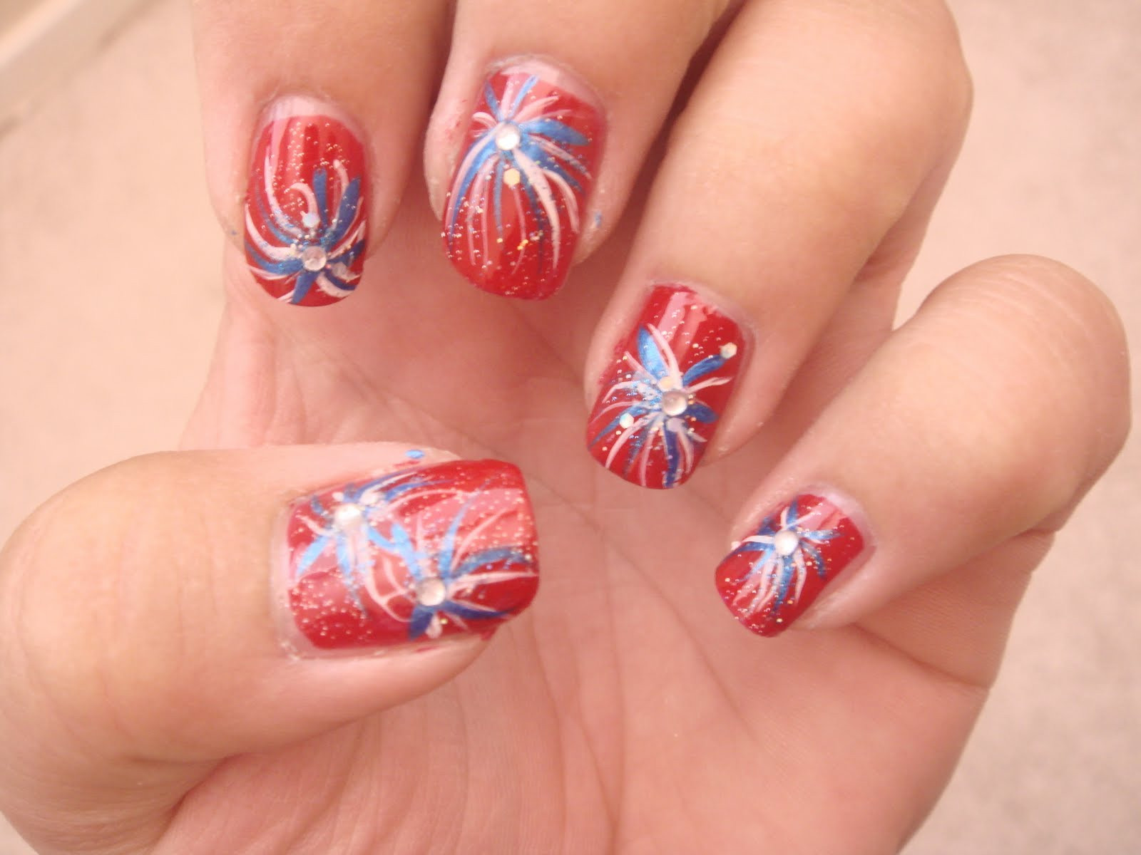 4th Of July Manicure Ideas
 Fourth July Nail Designs Pccala