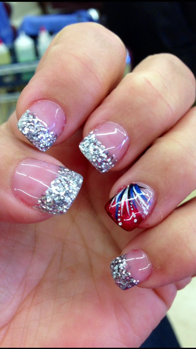 4th Of July Manicure Ideas
 4th of July nails