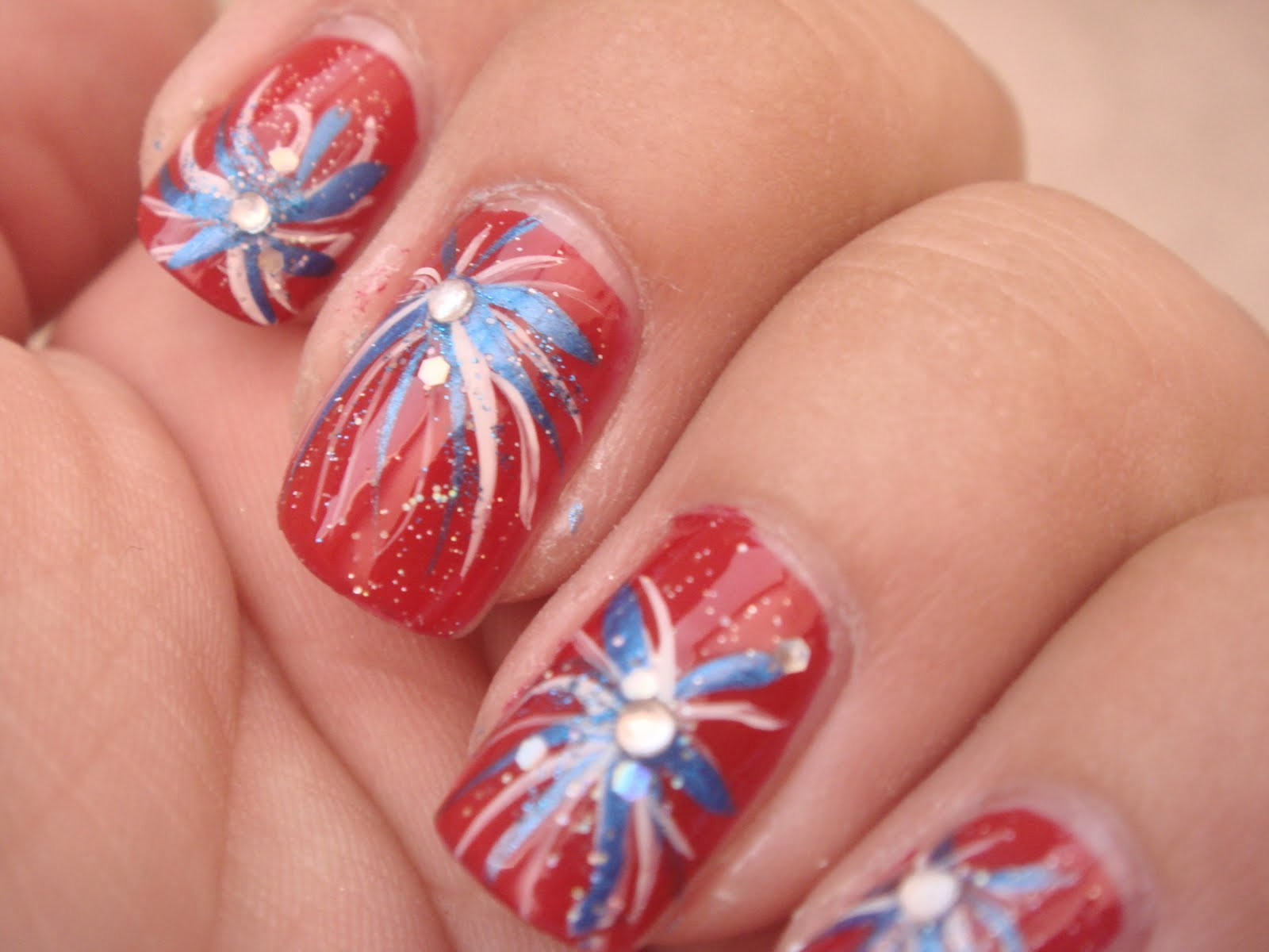 4th Of July Manicure Ideas
 4th of July Nail Ideas 4th of July Firecracker