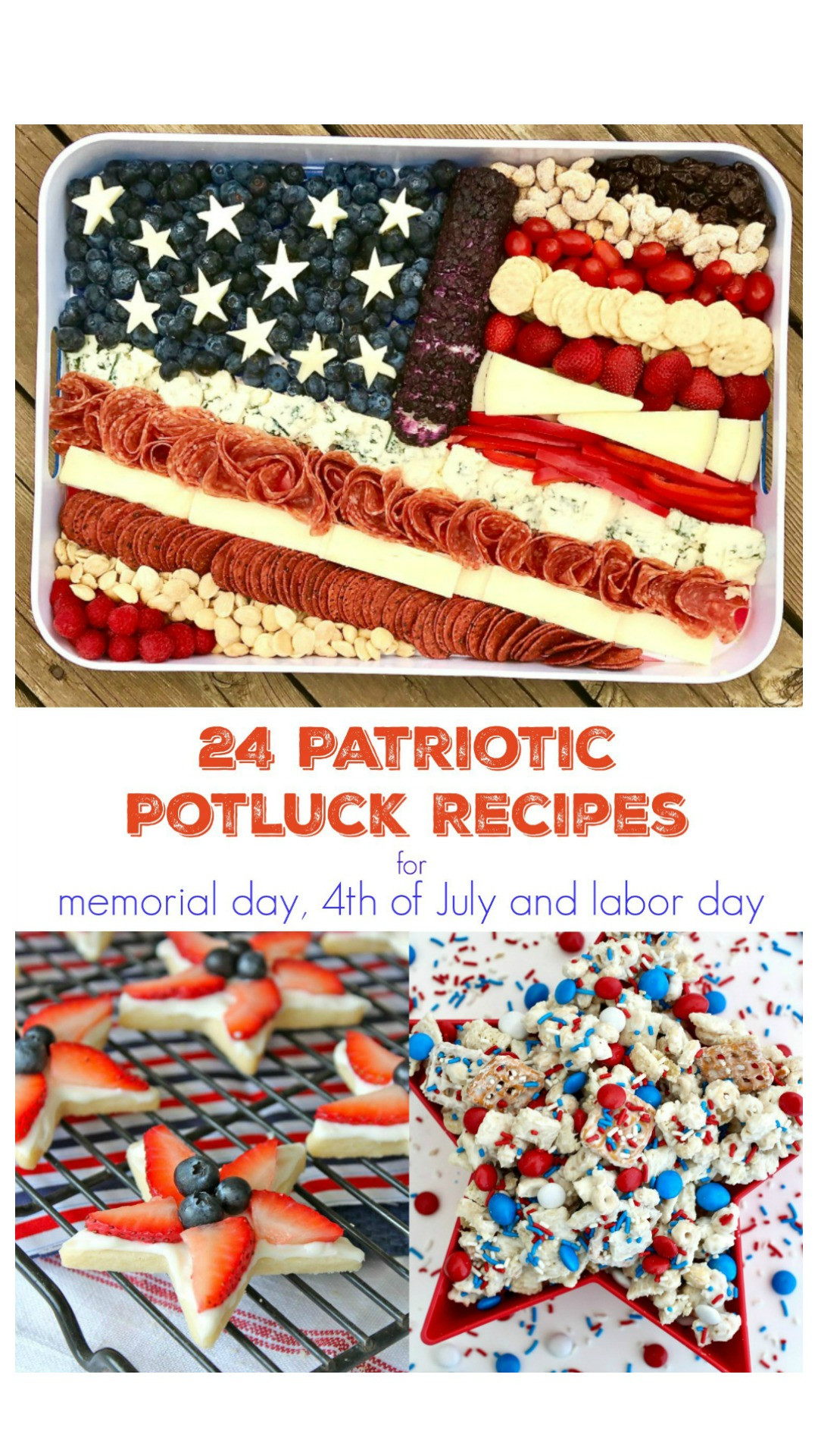 4th Of July Potluck Ideas
 24 Patriotic Potluck Recipes