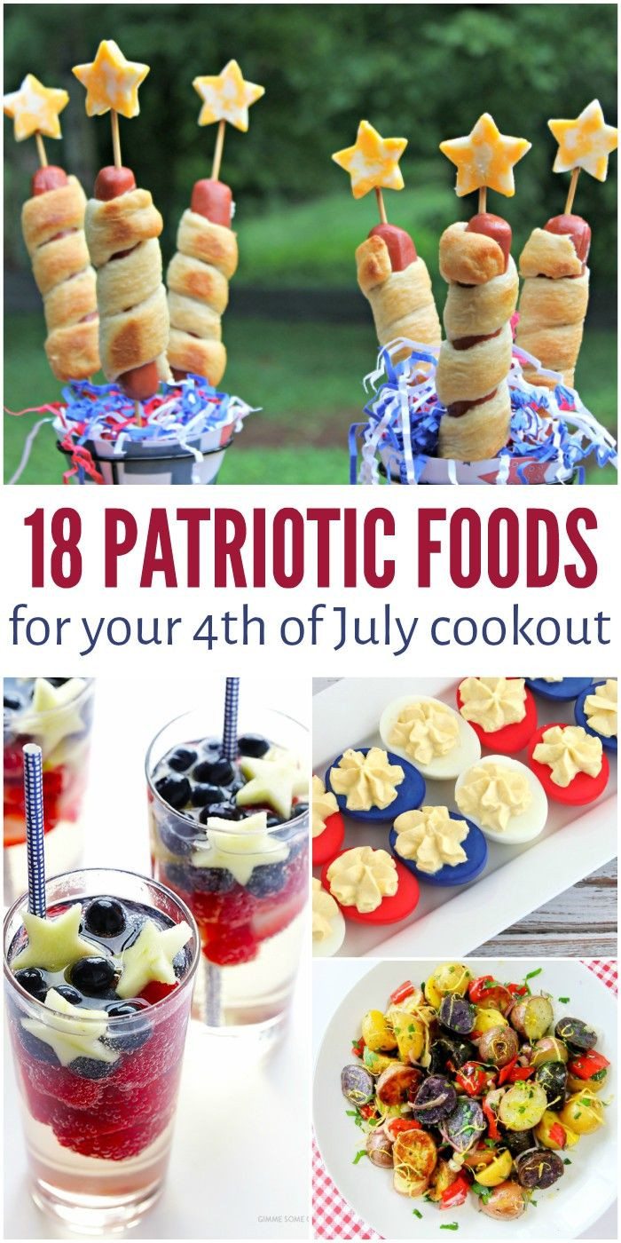 4th Of July Themed Food
 18 Patriotic Food Ideas for Your 4th of July Cookout