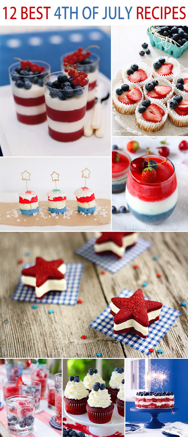 4th Of July Themed Food
 12 Best Recipes For The 4th July Themed Weddings And
