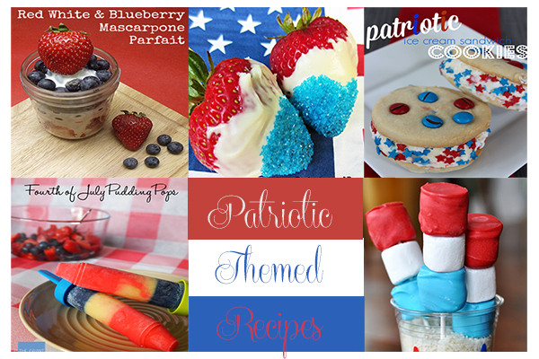 4th Of July Themed Food
 4th July Patriotic Themed Recipes