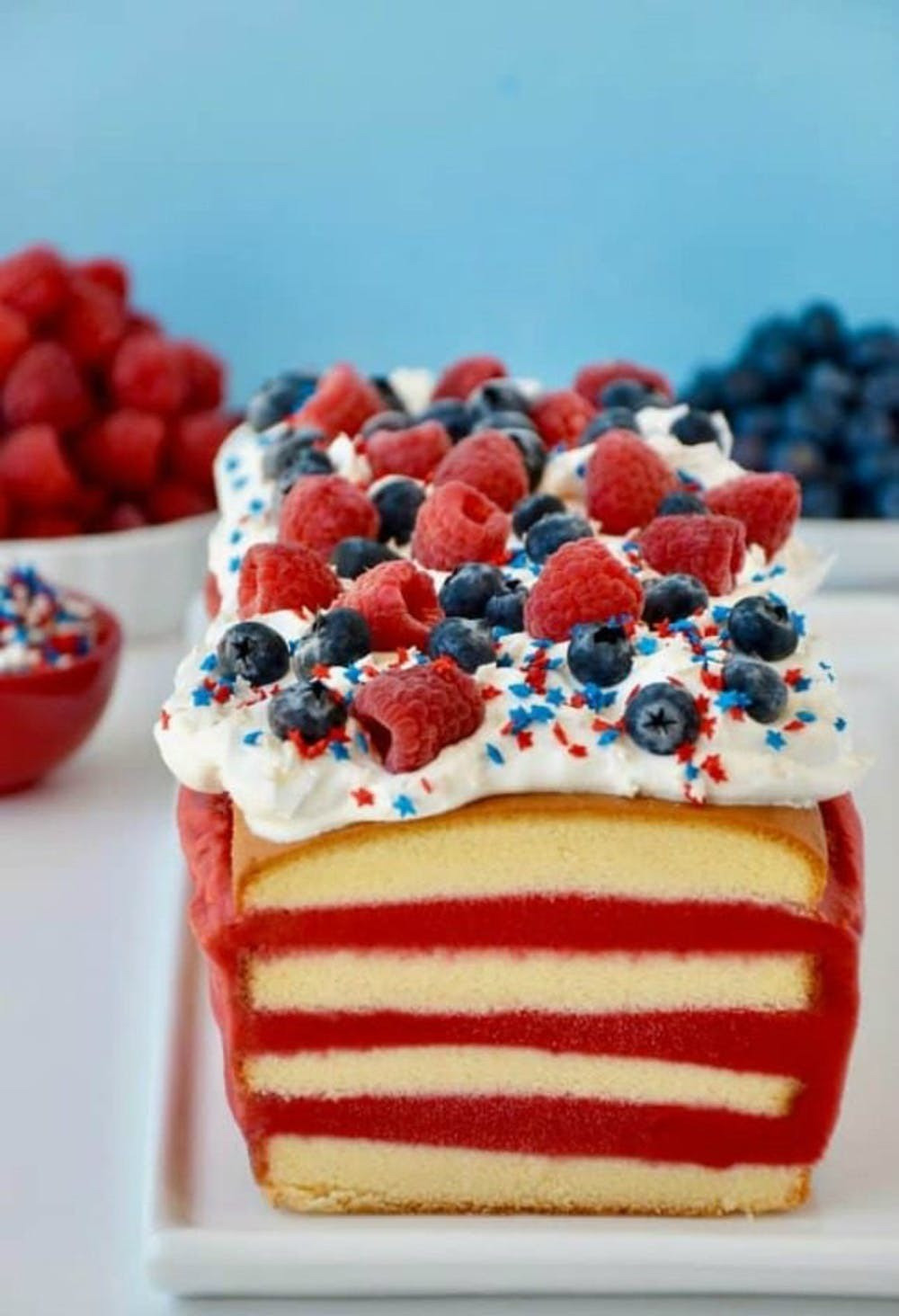 4th Of July Themed Food
 Easy July 4th Ice Cream Cake Fancy Fourth July Themed