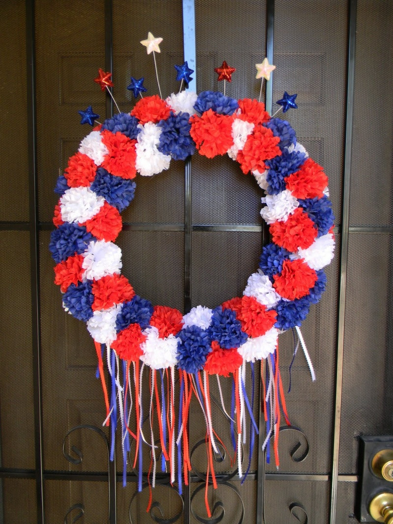 4th Of July Wreath Ideas
 Festive July 4th DIY Wreaths Easy Simple & Inspired